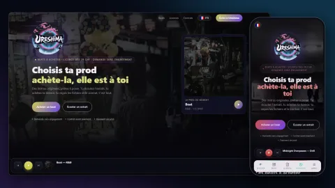 Ureshima Beats — Beatmaker, tienda en línea
