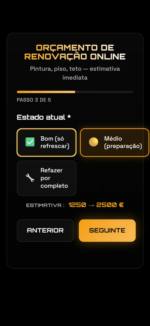 No telemóvel : O estado atual
