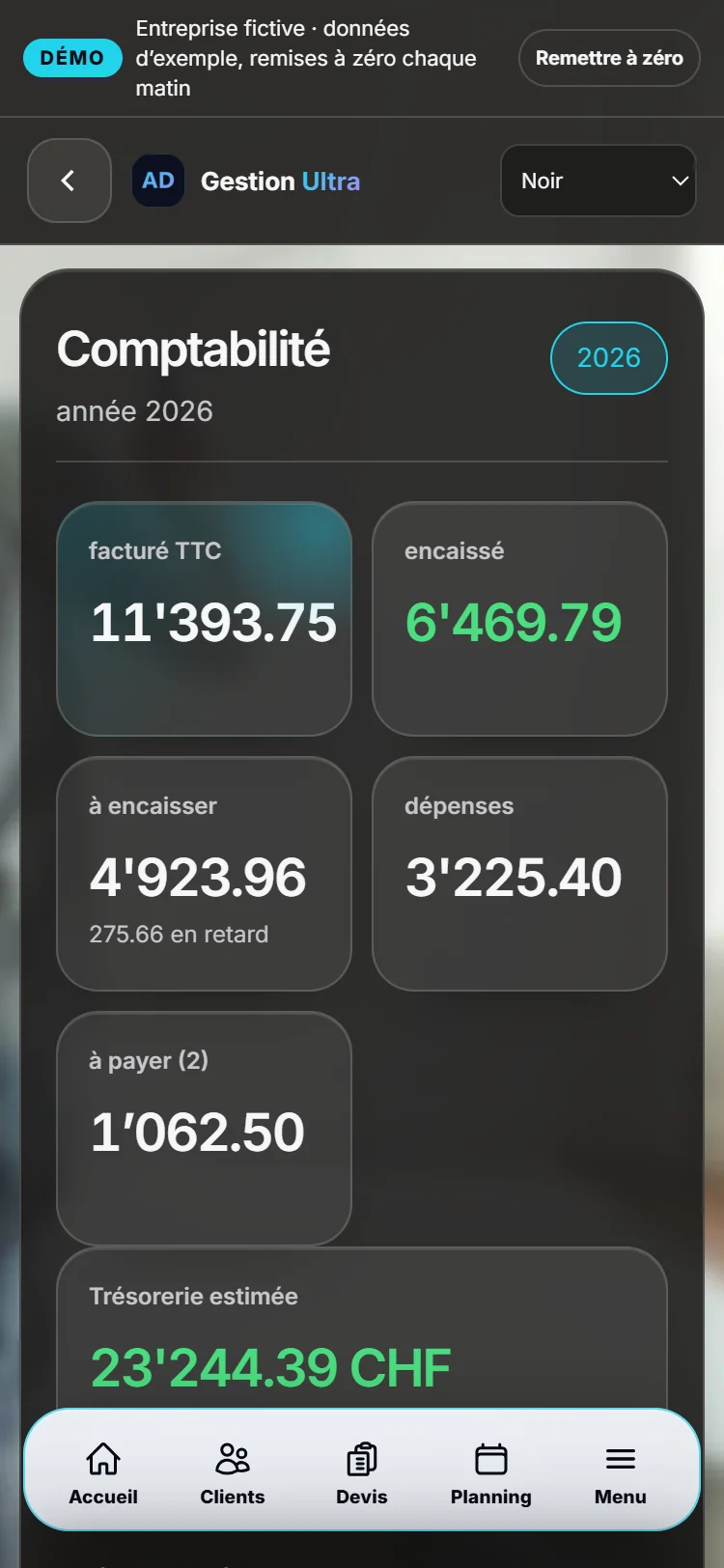 En el móvil : La contabilidad