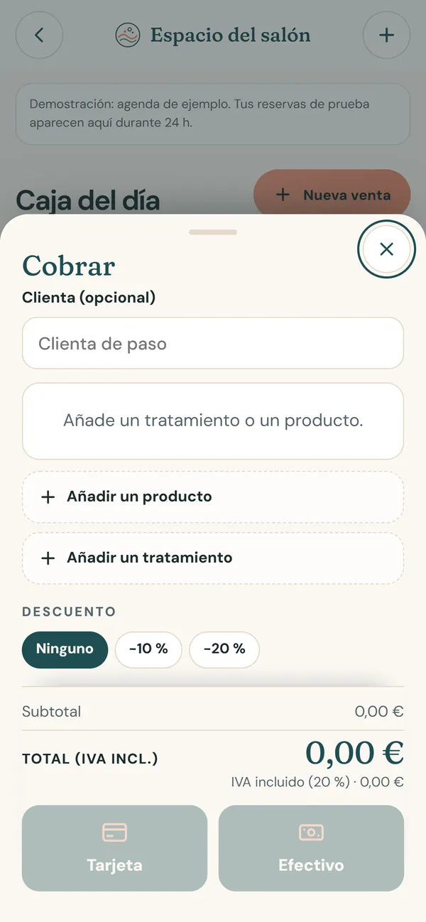 En el móvil : La caja del salón